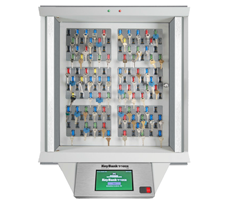 KeyBank Morse Watchman touch system cabinet